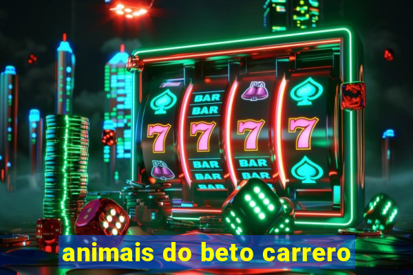 animais do beto carrero